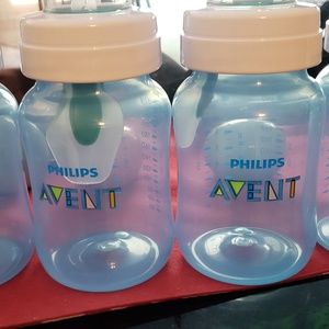 Avent 9 oz anti colic bottles